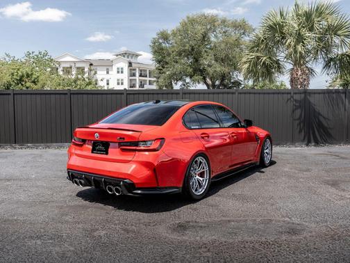 Cinnabar Red 2023 BMW M3 Competition xDrive