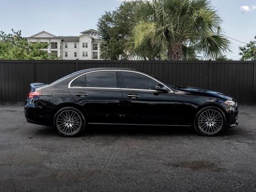 Black 2022 Mercedes-Benz C-Class Sedan