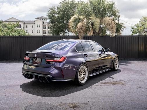 Individual Techno Violet Metallic 2023 BMW M3 Competition xDrive