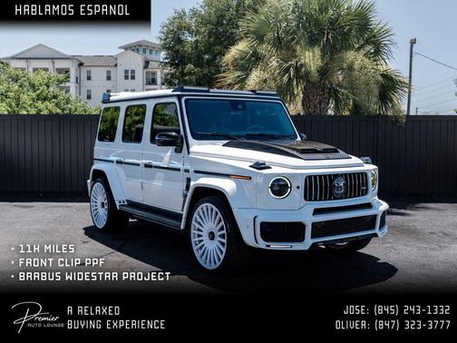 Polar White 2024 Mercedes-Benz AMG G 63 4MATIC