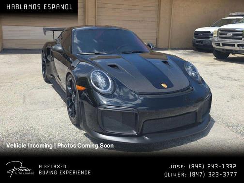 Black 2018 Porsche 911 GT2 RS
