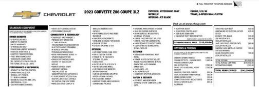 2023 Chevrolet Corvette Z06