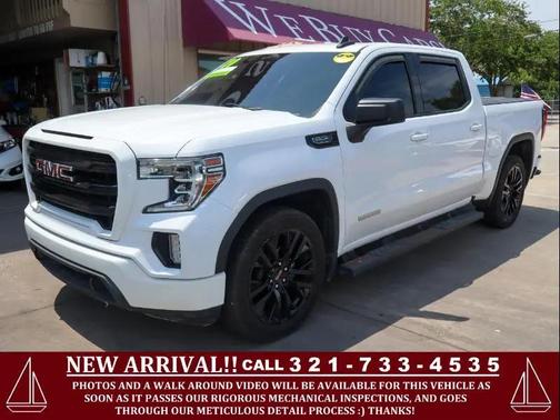 Summit White 2020 GMC Sierra 1500 Elevation