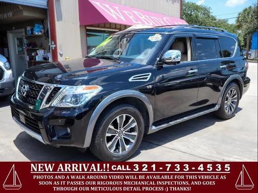 Super Black 2018 Nissan Armada SL