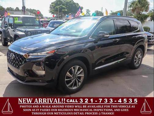 Twilight Black 2019 Hyundai SANTA FE Limited 2.4