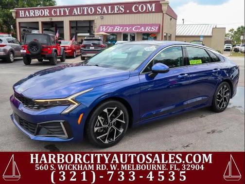 YATCH BLUE 2025 Kia K5 EX