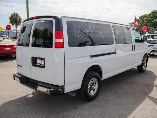 Summit White 2024 Chevrolet Express 3500 RWD 3500 Extended Wheelbase LT