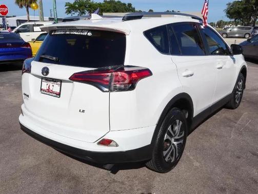 Super White 2016 Toyota RAV4 LE