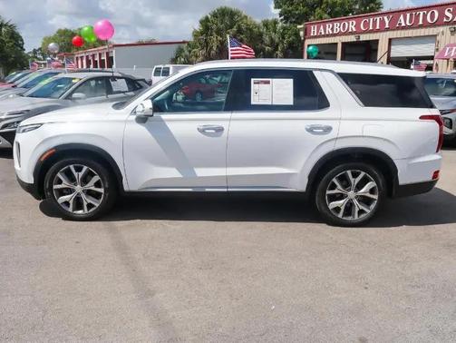 Hyper White 2021 Hyundai PALISADE SEL