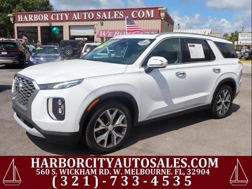 Hyper White 2021 Hyundai PALISADE SEL