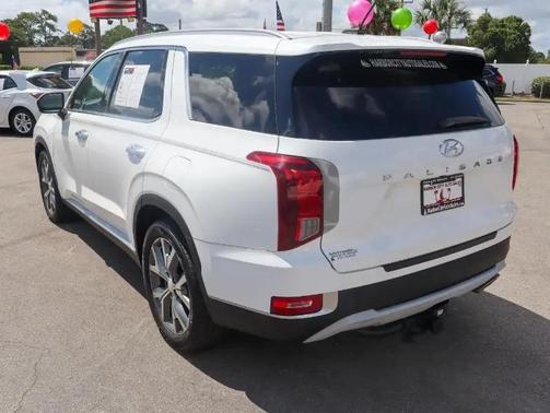 Hyper White 2021 Hyundai PALISADE SEL