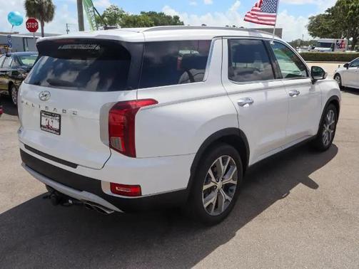 Hyper White 2021 Hyundai PALISADE SEL