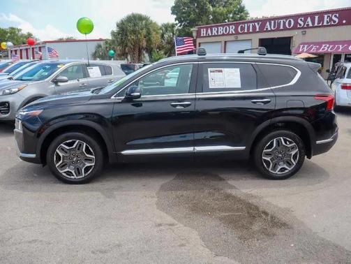 Twilight Black 2022 Hyundai SANTA FE Limited