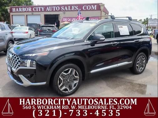 Twilight Black 2022 Hyundai SANTA FE Limited