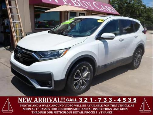 PLATNIUM WHITE PEARL 2020 Honda CR-V AWD EX-L