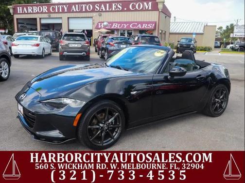 Jet Black Mica 2016 Mazda MX-5 Miata Club