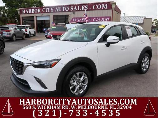 Snowflake White Pearl Mica 2021 Mazda CX-3 Sport