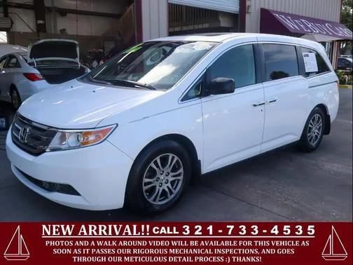 Taffeta White 2012 Honda Odyssey EX-L