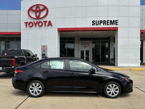 Midnight Black Metallic 2026 Toyota Corolla LE