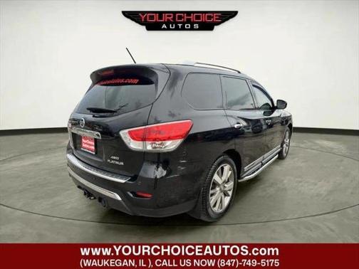 Super Black 2014 Nissan Pathfinder 4WD 4dr Platinum
