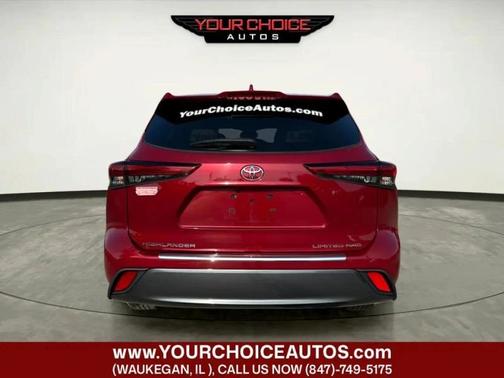Ruby Flare Pearl 2022 Toyota Highlander Limited AWD (Natl)