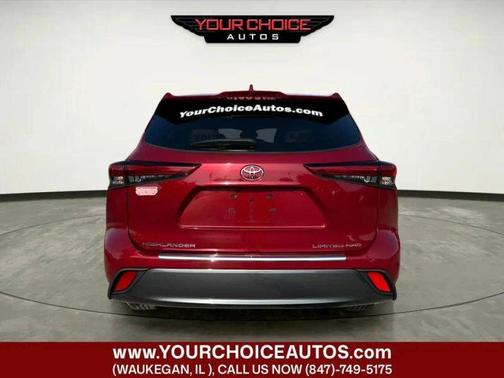 Ruby Flare Pearl 2022 Toyota Highlander Limited AWD (Natl)