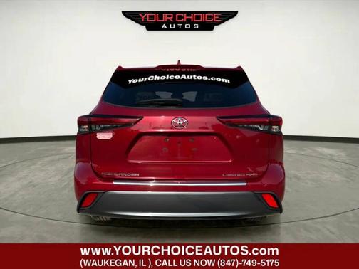 Ruby Flare Pearl 2022 Toyota Highlander Limited AWD (Natl)