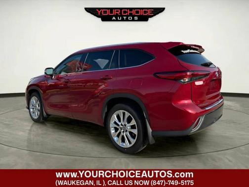 Ruby Flare Pearl 2022 Toyota Highlander Limited AWD (Natl)