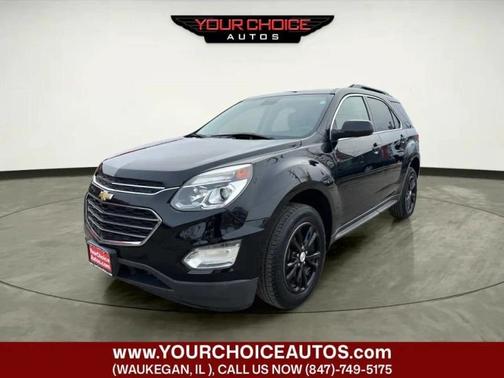 Black 2017 Chevrolet Equinox FWD 4dr LT w/1LT