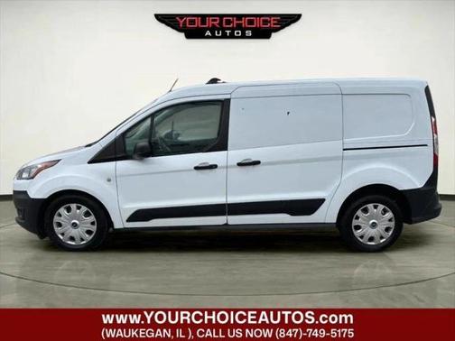 Frozen White 2020 Ford Transit Connect XL LWB w/Rear Symmetrical Doors