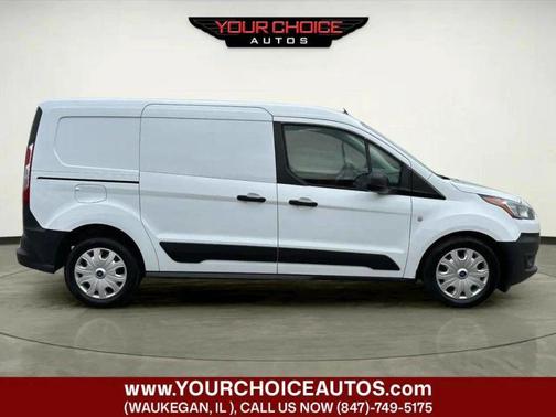 Frozen White 2020 Ford Transit Connect XL LWB w/Rear Symmetrical Doors