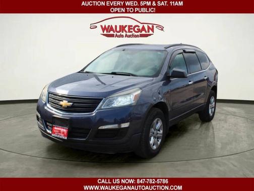 Atlantis Blue Metallic 2014 Chevrolet Traverse FWD 4dr LS