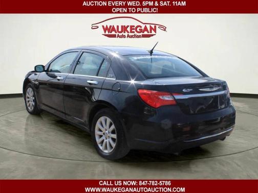 Black 2013 Chrysler 200 4dr Sdn Limited