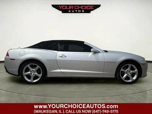 Silver Ice Metallic 2014 Chevrolet Camaro 2dr Conv LT w/2LT