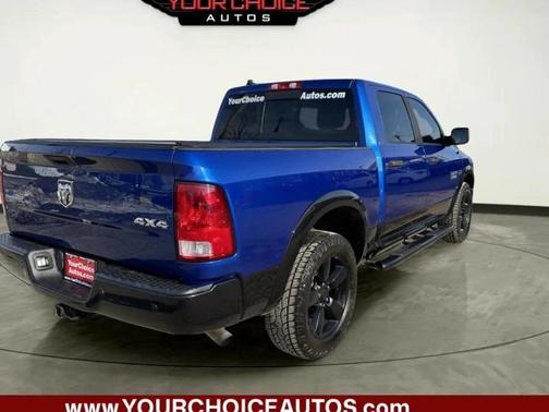 Blue Streak Pearlcoat 2015 RAM 1500 4WD Crew Cab 140.5" Outdoorsman