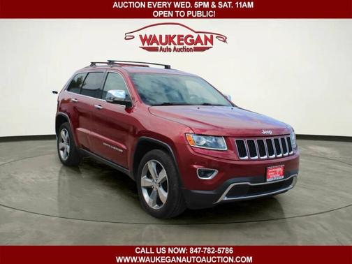 Deep Cherry Red Crystal Pearlcoat 2014 Jeep Grand Cherokee 4WD 4dr Limited