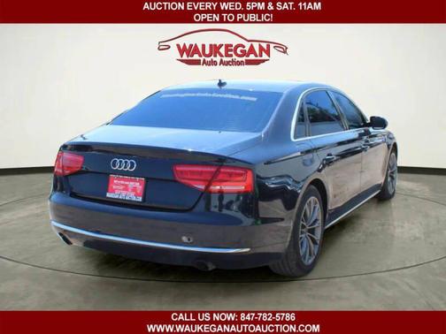 Night Blue Pearl 2011 Audi A8 4dr Sdn