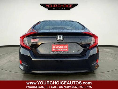 Crystal Black Pearl 2016 Honda Civic 4dr CVT LX