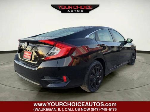 Crystal Black Pearl 2016 Honda Civic 4dr CVT LX