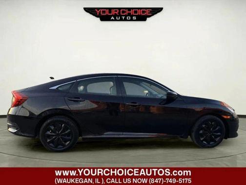Crystal Black Pearl 2016 Honda Civic 4dr CVT LX