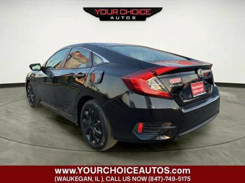 Crystal Black Pearl 2016 Honda Civic 4dr CVT LX