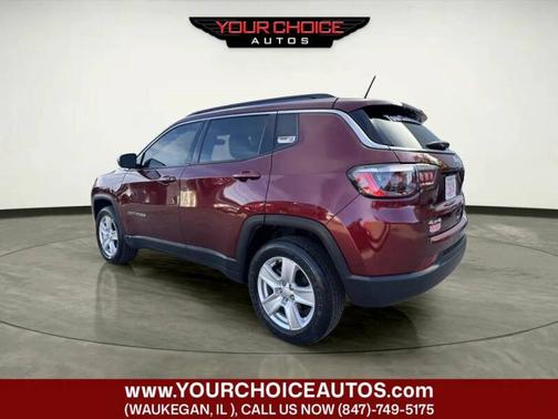 Velvet Red Pearlcoat 2022 Jeep Compass Latitude 4x4
