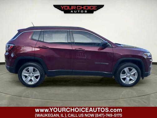 Velvet Red Pearlcoat 2022 Jeep Compass Latitude 4x4
