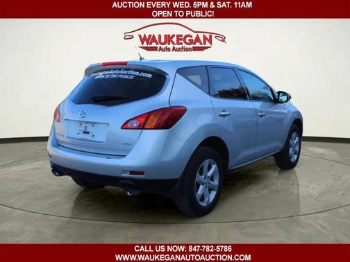 Brilliant Silver 2010 Nissan Murano AWD 4dr S