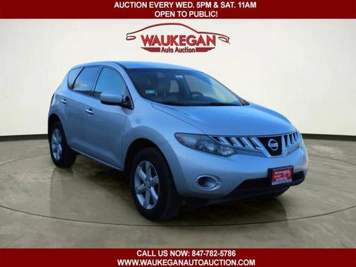 Brilliant Silver 2010 Nissan Murano AWD 4dr S
