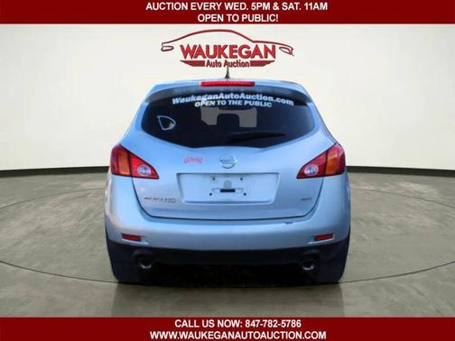 Brilliant Silver 2010 Nissan Murano AWD 4dr S