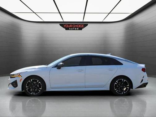 Glacial White Pearl 2022 Kia K5 GT-Line Auto AWD