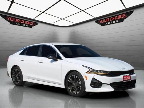Glacial White Pearl 2022 Kia K5 GT-Line Auto AWD