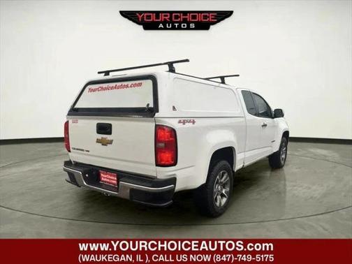 Summit White 2017 Chevrolet Colorado 4WD Ext Cab 128.3" WT