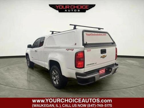 Summit White 2017 Chevrolet Colorado 4WD Ext Cab 128.3" WT